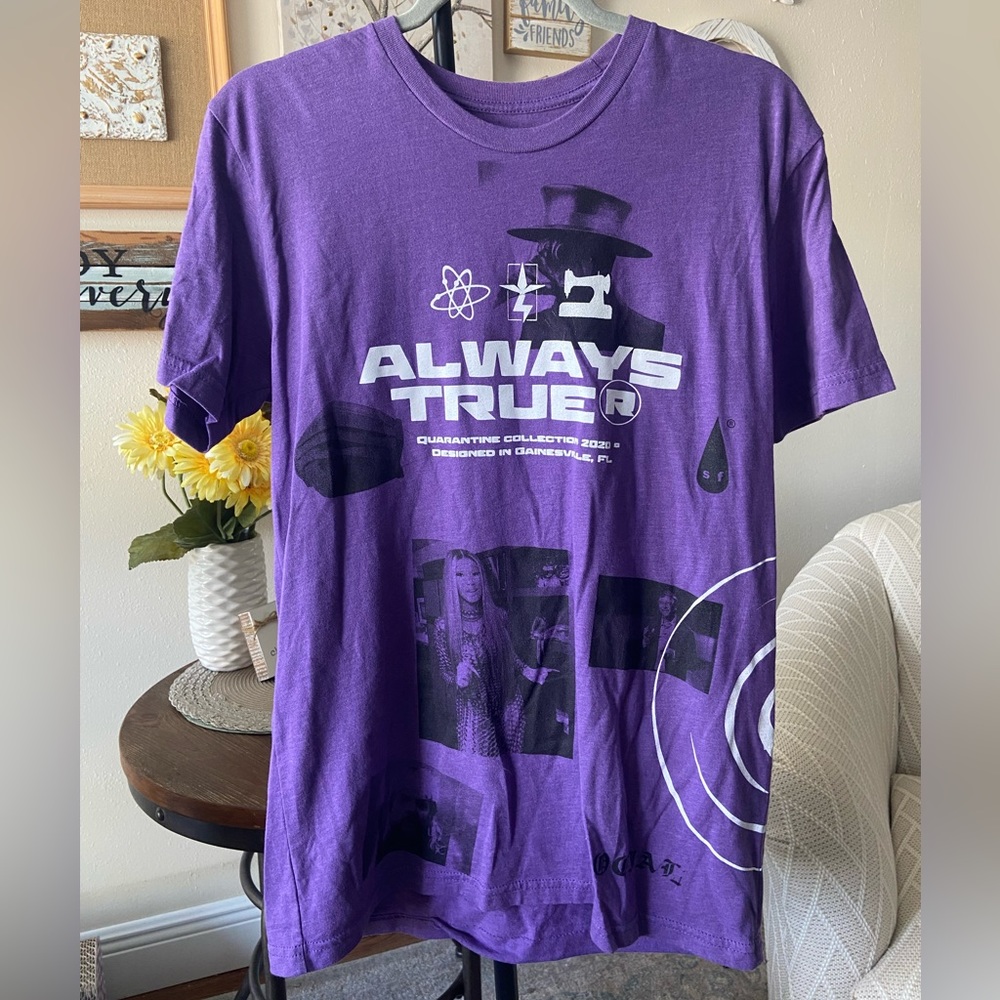 Purple Always True T-shirt - Medium